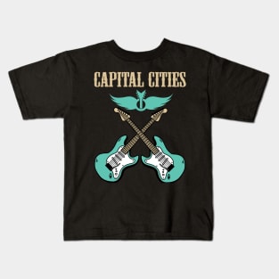 CAPITAL CITIES BAND Kids T-Shirt